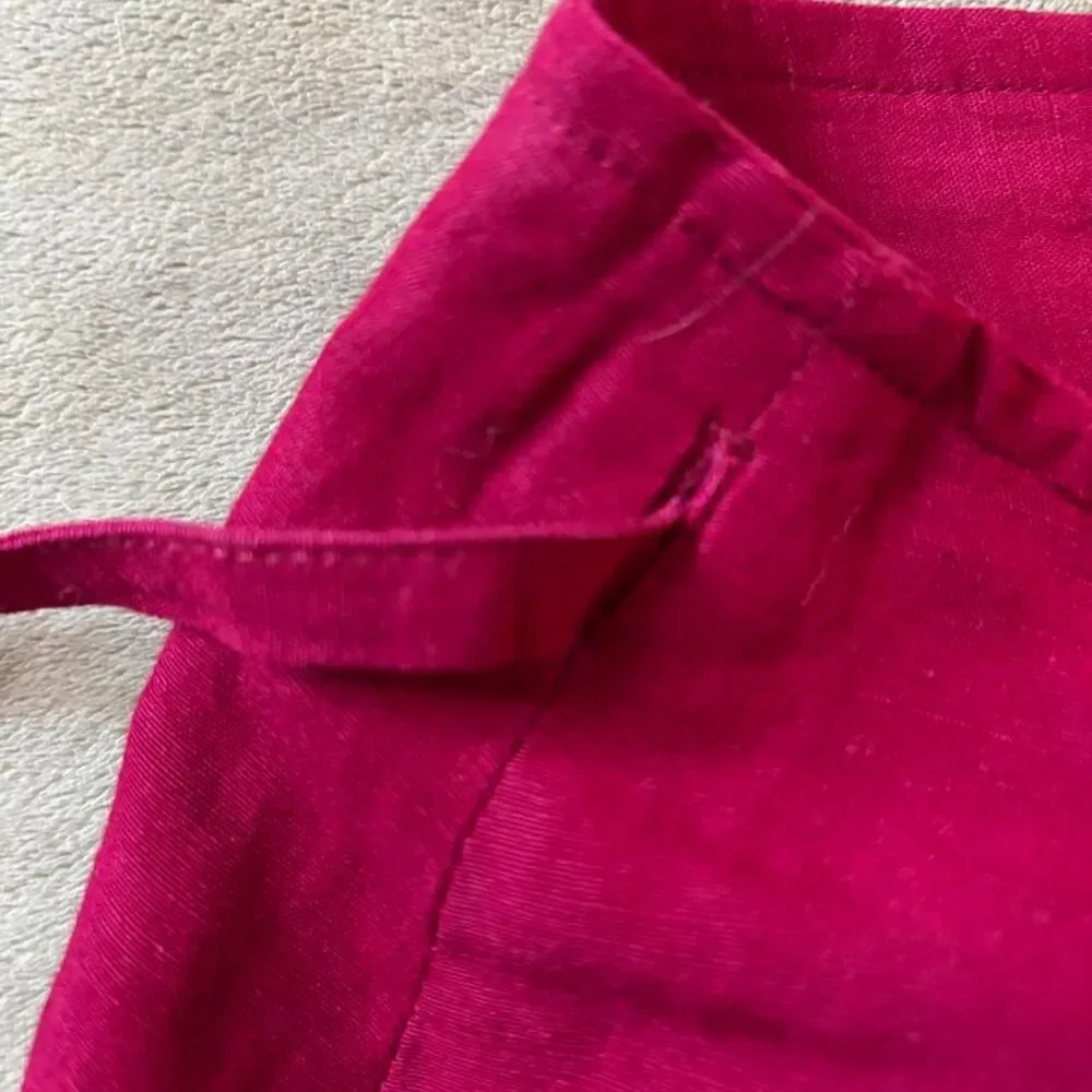 Kookai Women's Red and Burgundy Skirt